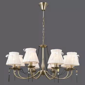 Подвесная люстра ILLUMICO IL0023-8PSQ-24 AB CASTOR