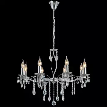 Подвесная люстра ILLUMICO IL0266-8PSQ-24 CR CASTOR подсвечник