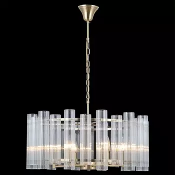 Подвесная люстра хрусталь ILLUMICO IL0686-6PSQ-24 AB LYRA