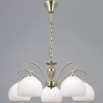 Подвесная люстра ILLUMICO IL0695-5PSQ-24 AB CAPELLA