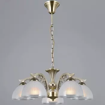 Подвесная люстра ILLUMICO IL0723-5PSQ-24 AB SPICA