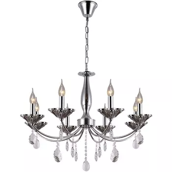 Подвесная люстра ILLUMICO IL1241-8PPA-29 CR подсвечник с подвесками