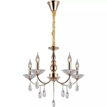 Подвесная люстра ILLUMICO IL1242-5PPA-29 GD подсвечник