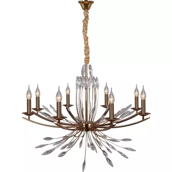 Подвесная люстра ILLUMICO IL2307-8POR-39 GD подсвечник