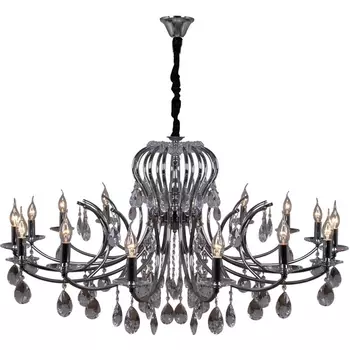 Подвесная люстра хрусталь ILLUMICO IL2326-16POR-39 CR подсвечник