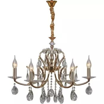 Подвесная люстра ILLUMICO IL2326-6POR-39 GD подсвечник