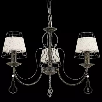 Подвесная люстра ILLUMICO IL2353-3PB-26 BK GD