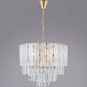 Подвесная люстра ILLUMICO IL3581-9ASQ-25 AB GENOA