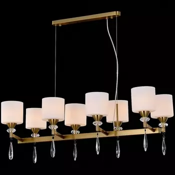 Подвесная люстра ILLUMICO IL5182-8LLS-29 BRASS KELTIC