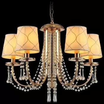 Подвесная люстра ILLUMICO IL5259-5P-37 GD