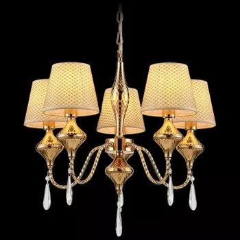 Подвесная люстра ILLUMICO IL6176-5P-27 GD