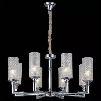 Подвесная люстра ILLUMICO IL8683-8P-10 CR