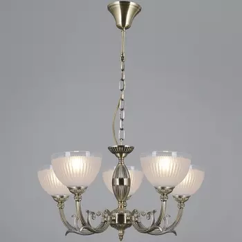 Подвесная люстра ILLUMICO IL9939-5PSQ-24 AB CAPELLA