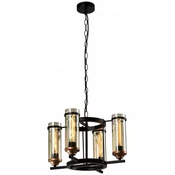 Подвесная люстра Imex MD.20541-4-P-BK+AB