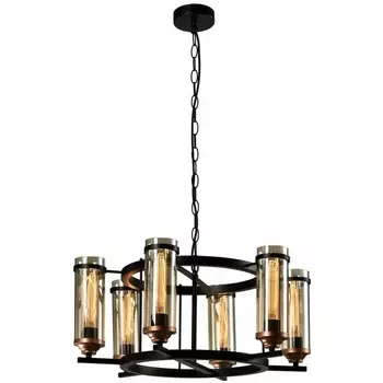 Подвесная люстра Imex MD.20541-6-P-BK+AB