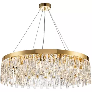 Подвесная люстра хрусталь Indigo Anna V000381