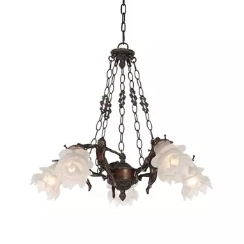 Подвесная люстра Lumien Hall Эльза H17050/5PCRG