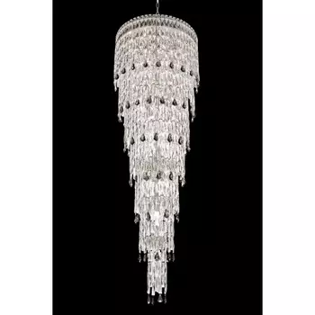 Подвесная люстра каскадная хрусталь Fluorite The Empress FL1062-32P