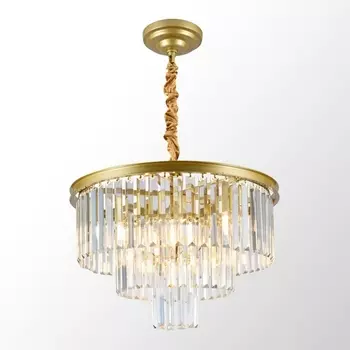 Подвесная люстра каскадная Lussole Reagan LSP-6009