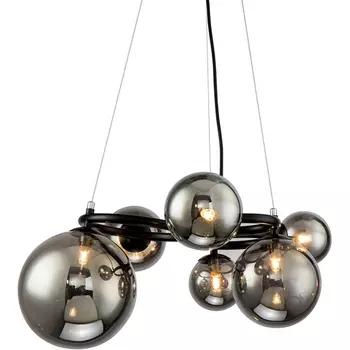 Подвесная люстра молекулы KG1202P-6 grey/clear DeLight Collection Wendt