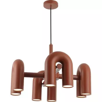 Подвесная люстра Kink Light Канти 08465-4,06 терракотовый