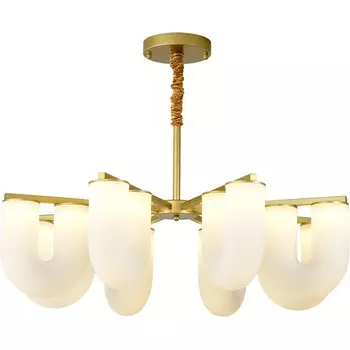 Подвесная люстра Kink Light Нера 07679-8,20 бронза Led 80W (3000K-6000K) с пультом ДУ