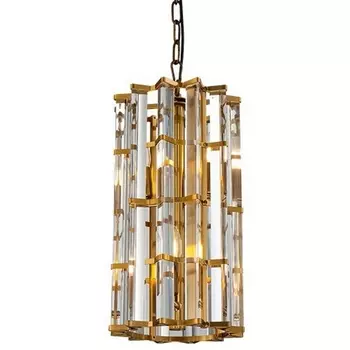 Подвесная люстра KR0966P-4 DeLight Collection Etro brass