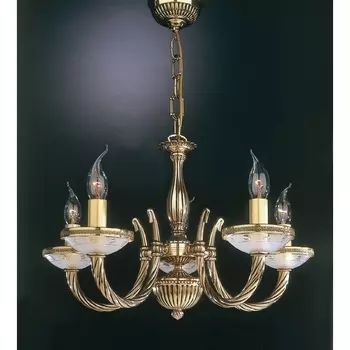 Подвесная люстра L.4650/5 Reccagni Angelo 4650 L 4650/5