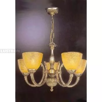 Подвесная люстра L.4701/5 Reccagni Angelo 4701 L 4701/5