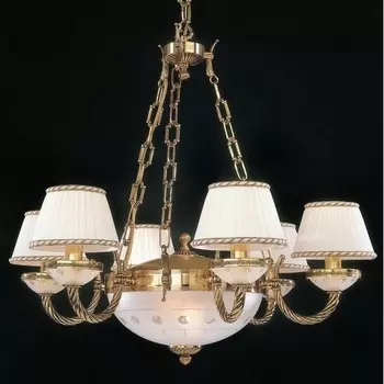 Подвесная люстра L.4760/6+2 Reccagni Angelo 4760 L 4760/6+2