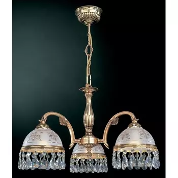Подвесная люстра L.6000/3 Reccagni Angelo 6000 L 6000/3 с подвесками