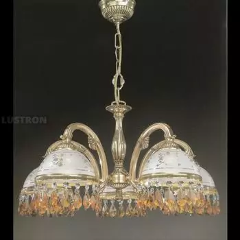 Подвесная люстра L.6101/5 Reccagni Angelo 6101 L 6101/5