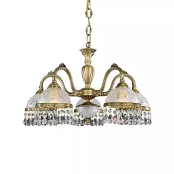 Подвесная люстра L.6200/5 Reccagni Angelo 6200 L 6200/5