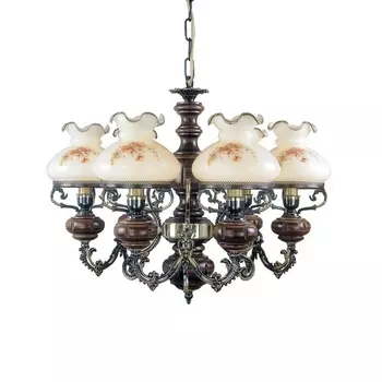 Подвесная люстра L.624/6 Reccagni Angelo 624 L 624/6