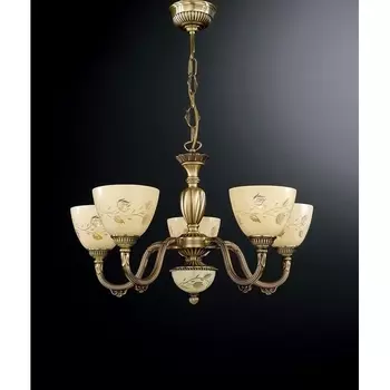 Подвесная люстра L.6258/5 Reccagni Angelo 6258 L 6258/5