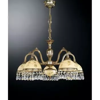 Подвесная люстра L.6306/5 Reccagni Angelo 6306 L 6306/5