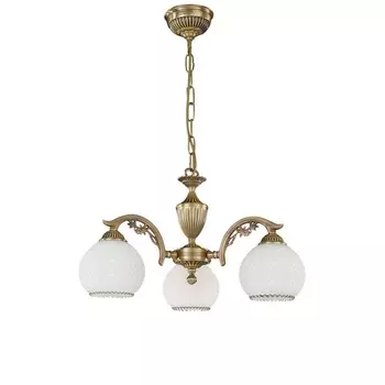 Подвесная люстра L.8600/3 Reccagni Angelo 8600 L 8600/3