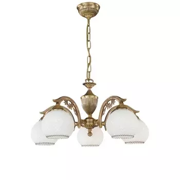 Подвесная люстра L.8600/5 Reccagni Angelo 8600 L 8600/5