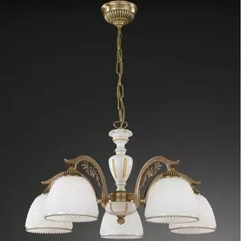 Подвесная люстра L.8606/5 Reccagni Angelo 8606 L 8606/5