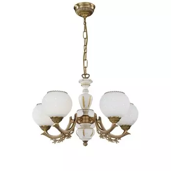 Подвесная люстра L.8655/5 Reccagni Angelo 8655 L 8655/5