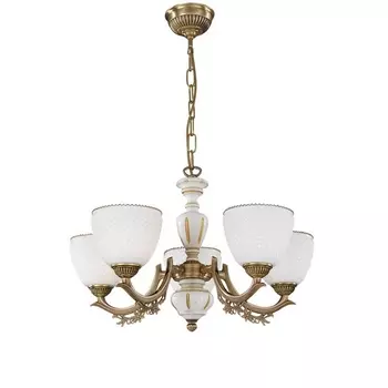 Подвесная люстра L.8656/5 Reccagni Angelo 8656 L 8656/5