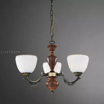 Подвесная люстра L.8661/3 Reccagni Angelo 8661 L 8661/3