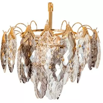 Подвесная люстра хрусталь L'Arte Luce Foglietto L92508.92