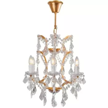 Подвесная люстра хрусталь L'Arte Luce Rococo L27906.90 подсвечник