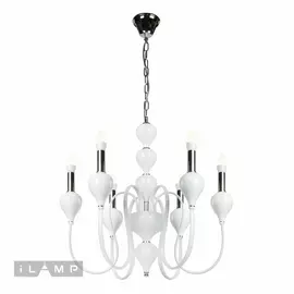 Подвесная люстра Lady 88003-6 WH (iLamp)