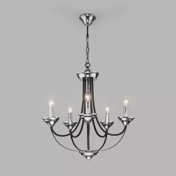 Подвесная люстра 60098/5 Eurosvet Lazzaro хром