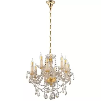 Подвесная люстра LDP 7026-6+3 SL+GD Lumina Deco