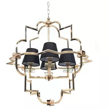 Подвесная люстра LDP 8020-4 GD+BK Lumina Deco