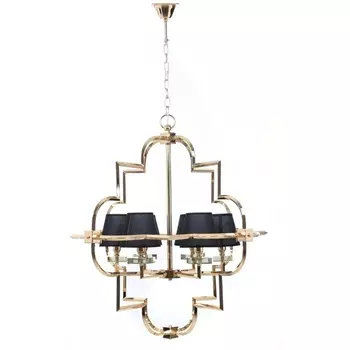 Подвесная люстра LDP 8020-6 GD+BK Lumina Deco