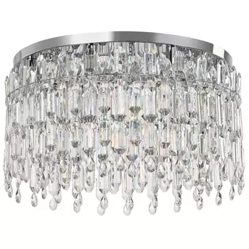 Подвесная люстра хрусталь Stilfort Legacy 2158/09/08C с подвесками